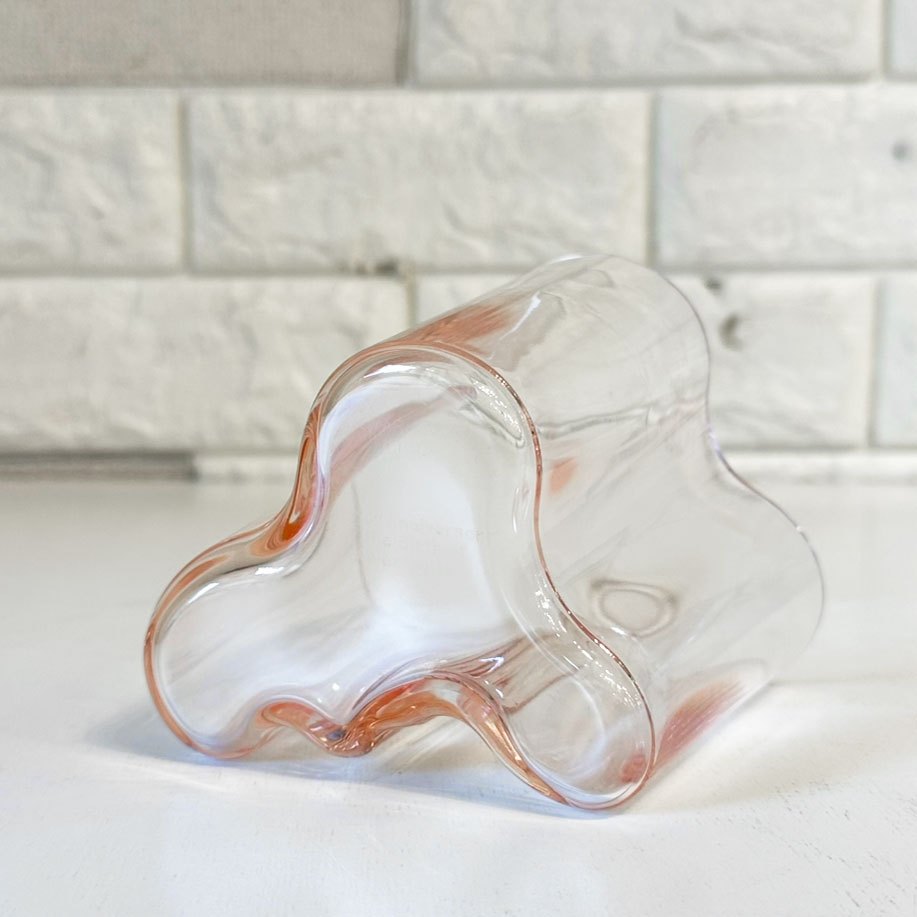 イッタラ iittala アルヴァ・アアルトコレクション Alvar Aalto Collection ベース H95mm サーモンピンク 日本限定 アルヴァ・アアルト生誕120周年記念 北欧雑貨 ◎