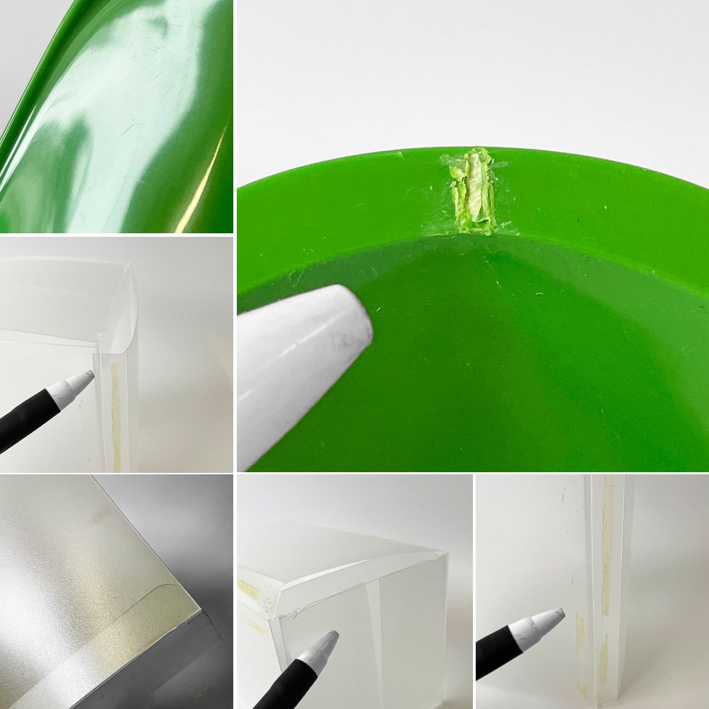 ヴィトラ デザインミュージアム Vitra Design Museum ミニチュアコレクション パントンチェア 1/6スケール 限定カラー グリーン 箱付き ◇
