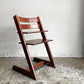 ストッケ STOKKE トリップトラップ TRIPP TRAPP ベビーチェア キッズチェア S/N3～ ブラウン ノルウェー 北欧家具 A ■