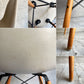 ハーマンミラー Herman Miller サイドシェルチェア セカンド 2nd ビンテージ FRP製 パーチメント ドゥエルレッグベース C&R イームズ ミッドセンチュリー ♪