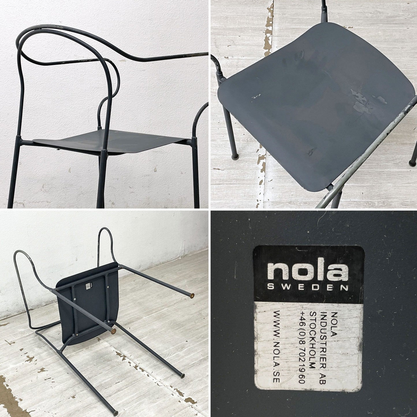 ノラ nola シーパン チェア Kyparn Chair ヨハネス・ノーランダー ガーデンチェア アームチェア スタッキング スウェーデン 2脚セット A ●