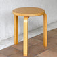 アルテック artek スツール60 Stool60 3本脚 2003年 スツール60の70周年記念 ゴールドプレート 限定モデル カーリーバーチ材 アルヴァ・アアルト 北欧家具 希少 ◇