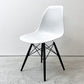 ハーマンミラー HermanMiller サイドシェルチェア ドゥエルレッグ DSW アルパイン × エボニー ポリプロピレン製 イームズ ミッドセンチュリー C ●