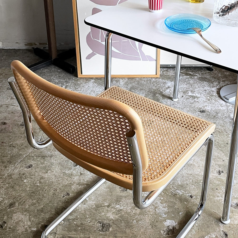 ノルスタジオ Knoll Studio ノール ブロイヤーコレクション Breuer Collection チェスカチェア CESCA CHAIR アームレス マルセル・ブロイヤー 定価¥183,700- ■
