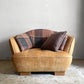 クラッシュゲート CRASH GATE タブレザーワークス tabu Leather Works オピアム 1P ソファ OPIUM SOFA キャメル オイルレザー 定価 ￥242,000- ■