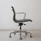 ハーマンミラー Herman Miller イームズアルミナムグループチェア マネージメントチェア アルミバフベース ガス圧昇降仕様 5本脚 キャスタータイプ 本革 イームズ B ●