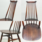 アーコール Ercol ゴールドスミス ダイニングチェア コロニアル ハイバック スティックバック エルム材 UKビンテージ 英国家具 ●