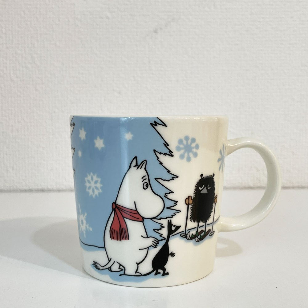 アラビア ARABIA ムーミンマグ MOOMIN スキーコンペティション Skiing competition トーベ・ヤンソン Tove Janson 2010 冬限定 ◎