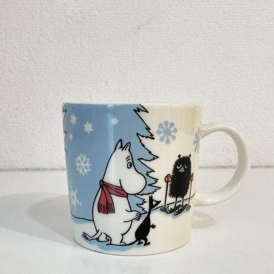 アラビア ARABIA ムーミンマグ MOOMIN スキーコンペティション Skiing competition トーベ・ヤンソン Tove Janson 2010 冬限定 ◎