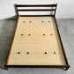 スタンダードトレード STANDARD TRADE ベッドフレーム Rudder Head ラダーヘッド BED-01C ダブルサイズ 無垢楢材 Dark Oak 参考定価42万円 〓