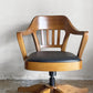 アクメファニチャー ACME Furniture ショーウォーカー SHAW-WALKER デスクチェア アームチェア アッシュ材 PVCレザー キャスター 昇降 リクライニング USビンテージスタイル ■