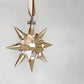 スワロフスキー SWAROVSKI クリスマスオーナメント SCS会員限定 2009年 ゴールデンシャドウ 結晶モチーフ クリスタル 箱付き ■