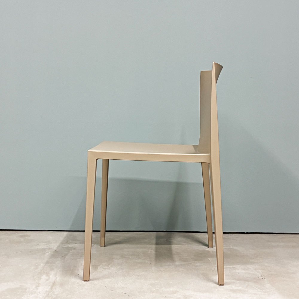 アンドリューワールド Andreu World セイルチェア Sail chair ダイニングチェア スタッキング バサルトグレー サーモポリマーシート Piergiorgio Cazzaniga ◎