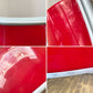 カルテル Kartell FPE chair スタッキングチェア ダイニングチェア アルミ ポリプロピレン レッド ロンアラッド イタリアモダン 廃番 ◎