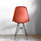 ハーマンミラー Herman Miller サイドシェルチェア セカンド 2nd FRP エッフェルベース テラコッタ ビンテージ イームズ ミッドセンチュリー ■