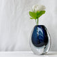 コスタボダ KOSTA BODA ソンメルソ Sommerso ヴィッケ・リンドストランド Vicke Lindstrand 花瓶 W13×H15cm ガラスフラワーベース 花器 ビンテージ スウェーデン ◇