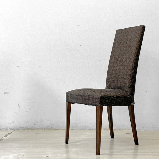 モーダエンカーサ moda en casa キャロラインチェア caroline chair ダイニングチェア ノクターナルブラウン カバーリング 廃番 ●