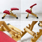ストッケ STOKKE ヴァリエール VARIER マルチバランス MULTI バランスチェア ビーチ材 ファブリック レッド 北欧 ノルウェー ●