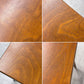 パシフィックファニチャーサービス PACIFIC FURNITURE SERVICE P.F.S スクエアテーブル SQUARE TABLE Lサイズ ダークブラウン バーチ材 樺 W80cm 美品 定価￥88,000- ◎