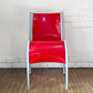 カルテル Kartell FPE chair スタッキングチェア ダイニングチェア アルミ ポリプロピレン レッド ロンアラッド イタリアモダン 廃番 ◎