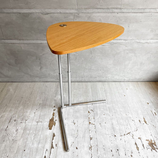 テクタ TECTA K22 サイドテーブル SIDE TABLE オーク材 高さ調整可 アクセル・ブロッホイザー アレキサンダーカルダー ドイツ バウハウス ♪