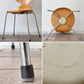 フリッツハンセン Fritz Hansen 3101 アリンコチェア アントチェア 4本脚 ナチュラルビーチ ラッカー仕上げ フェルトグライズ アルネ・ヤコブセン ◇