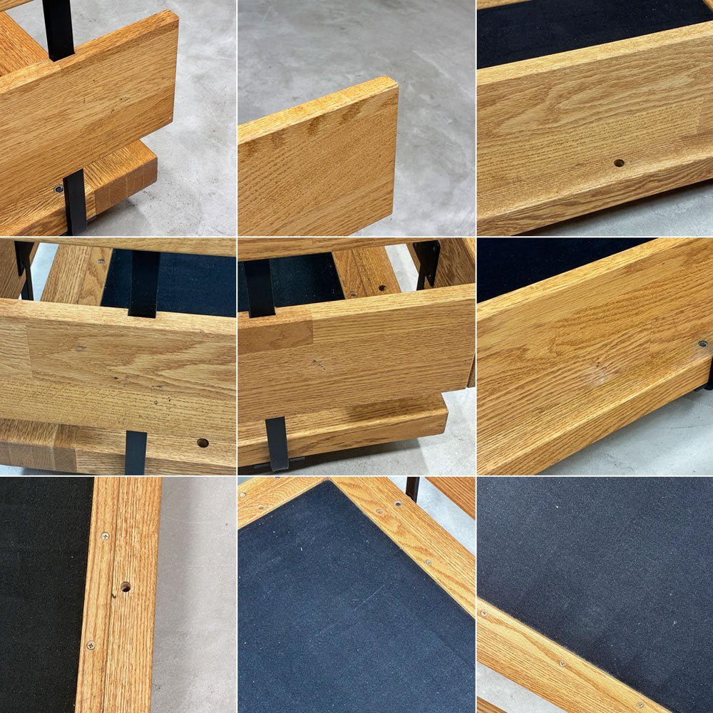 モモナチュラル Momo Natural エヌボックス ソファ N.BOX SOFA 2.5P ONE ARM オーク材 片アーム ローソファ ◎