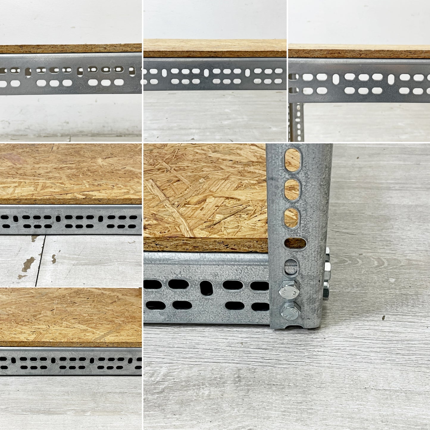 リオン LYON アングルシェルフ SLOTTED ANGLE SHELF 2段 AVボード インダストリアルデザイン P.F.S取扱い ●