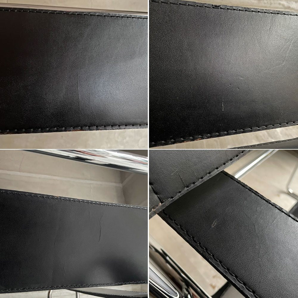 ガビーナ GAVINA ワシリーチェア Wassily Chair クラブチェアB3 ラウンジチェア 1960s ビンテージ マルセル・ブロイヤー Marcel Breuer レザー×スチールパイプ モダン バウハウス 希少 ♪