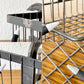 クラッシュゲート CRASH GATE ポットバスケット クランパー POT BASKET CLAMPER 収納バスケット スチール W81cm 関家具 インダストリアルデザイン 定価¥17,600- ◇