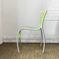 カルテル Kartell FPE chair スタッキングチェア ダイニングチェア アルミ ポリプロピレン グリーン ロンアラッド イタリアモダン 廃番 ◎