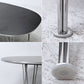 フリッツハンセン Fritz Hansen スーパー楕円 Bテーブル ダイニングテーブル B612 ブラックラミネート ピート・ヘイン アルネ・ヤコブセン デンマーク 北欧家具 参考定価￥356,180～ ●