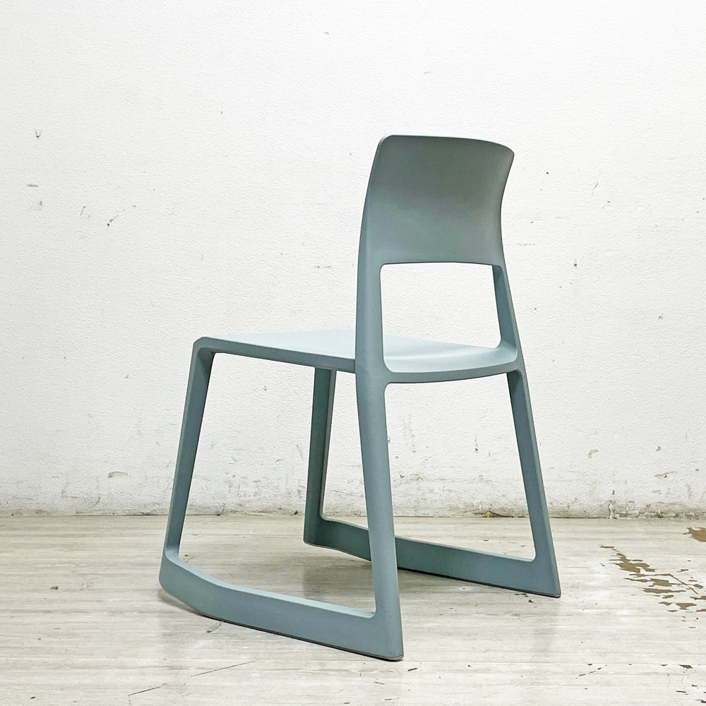 ヴィトラ Vitra ティプトン Tip Ton ダイニングチェア デスクチェア アイスグレー スタッキング チルト機能 定価￥42,900- B ●
