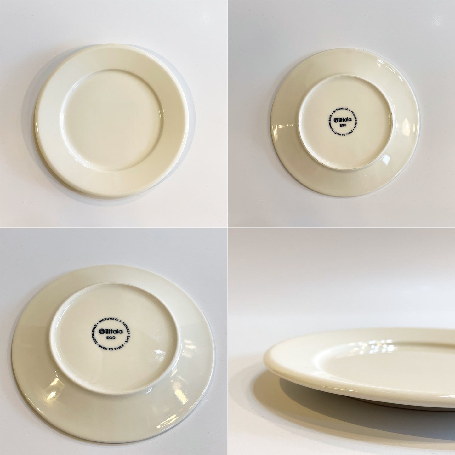 イッタラ iittala エゴ Ego コーヒー カップ ＆ ソーサー C&S ホワイト ステファン・リンドフォース 北欧食器 廃盤 B ★