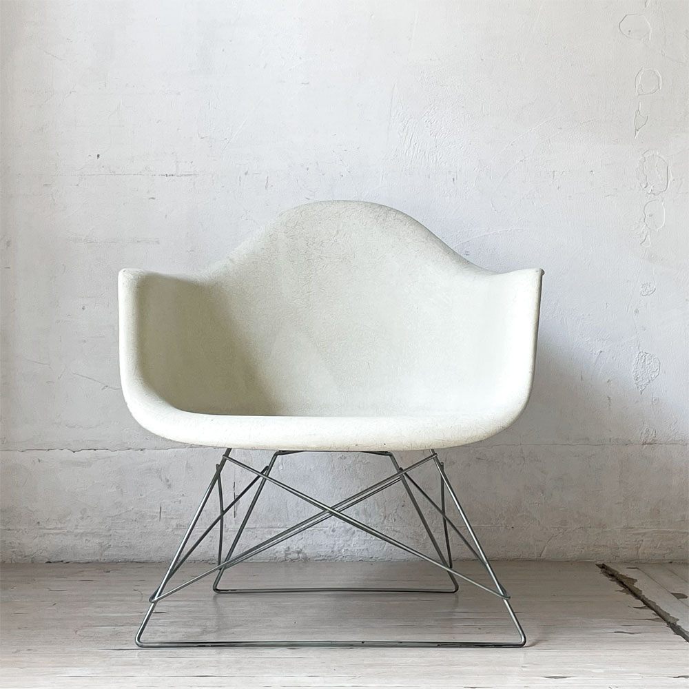 ハーマンミラー Herman Miller アームシェルチェア ラウンジチェア セカンド 2nd FRP キャッツクレイドル イームズ ビンテージ ミッドセンチュリー ★