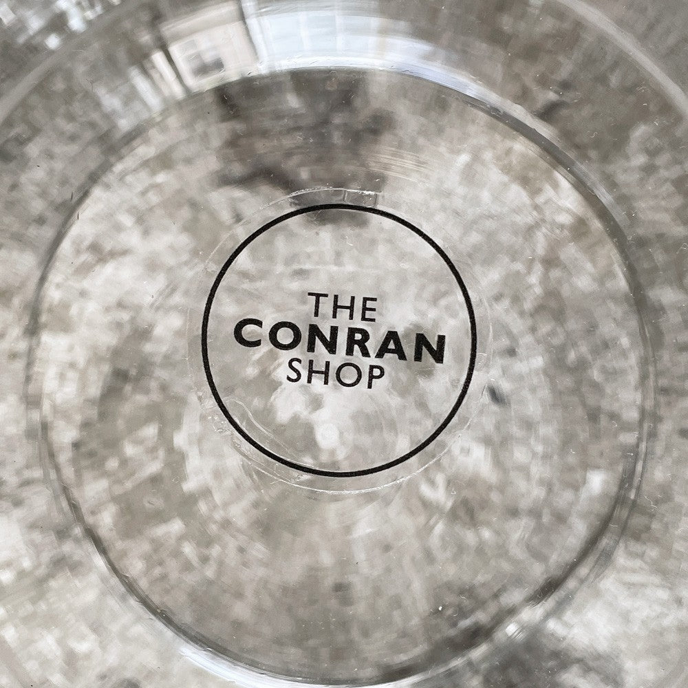 ザ・コンランショップ THE CONRAN SHOP フラワーベース 花瓶 金魚鉢 ガラスベース モダンデザイン ■