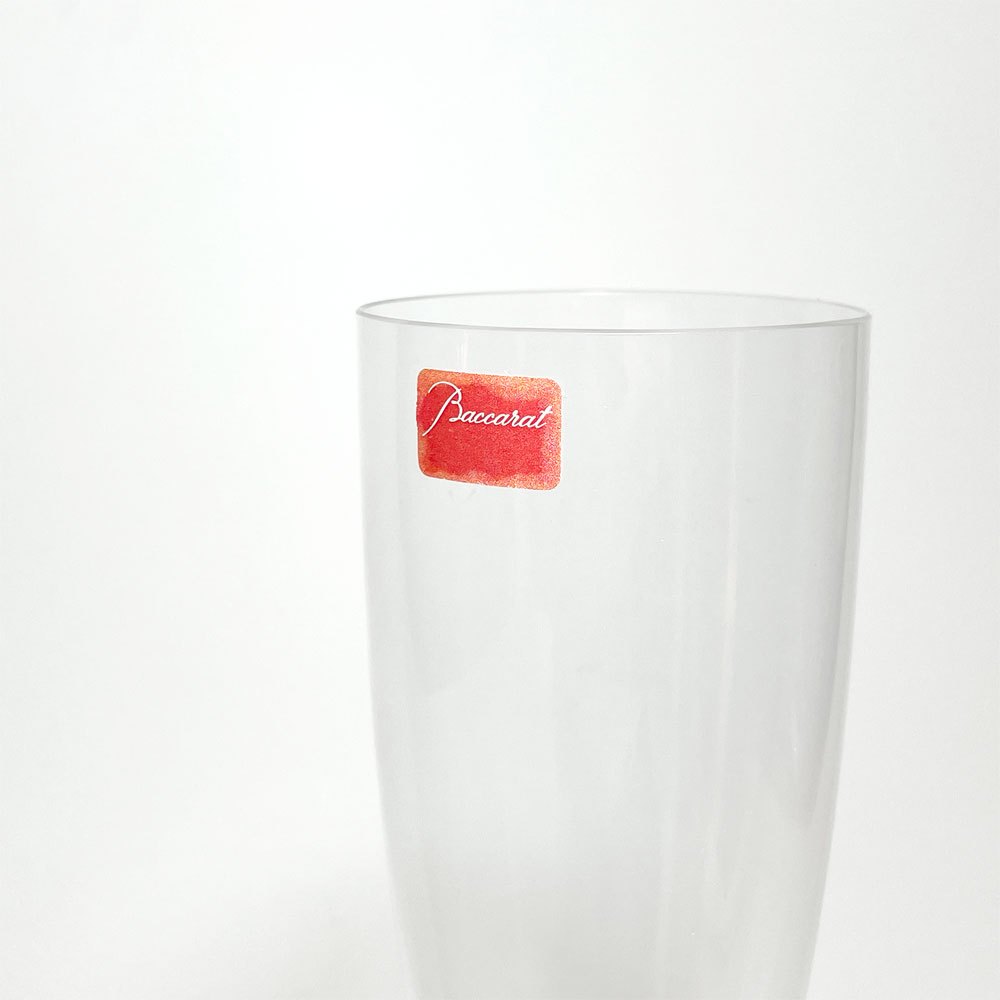 バカラ Baccarat ドンペリニョン シャンパンフルート シャンパングラス クリスタルガラス フランス 定価 ￥27,500- ★