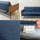 イノベーション・リビング INNOVATION LIVING スプリットバック ラウゲ 3Pリクライニング ソファ SPLITBACK LAUGE SOFA ウォールナット Per Weiss 北欧 ●