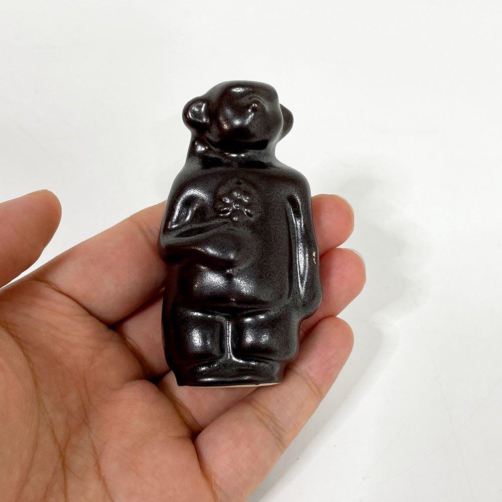オーケ・ホルム Ake Holm クーラ Kulla トロール Troll オブジェ フィギュリン H8cm 陶器 スウェーデン ビンテージ B ●