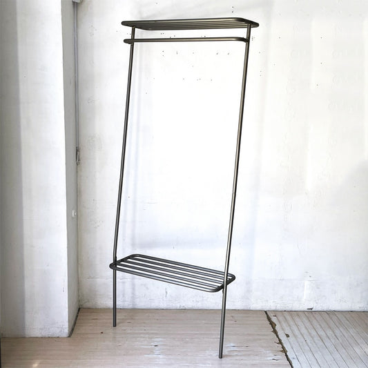 デュエンデ DUENDE ウォールハンガー Wall Hanger シャビーシルバー 真喜志奈美 Makishi 壁面収納 ハンガーラック ★