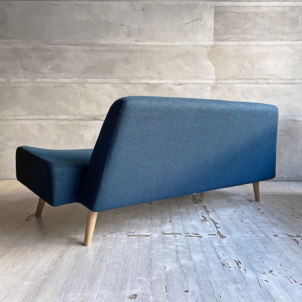 イデー IDEE アーオ ソファ AO SOFA 2シーター 2Pソファ 2人掛け ネイビー 岡嶌要 モダンデザイン 定価￥89,900- 美品 ♪