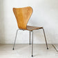 フリッツハンセン Fritz Hansen セブンチェア ダイニングチェア スタッキングチェア チェリー材 アルネ・ヤコブセン Arne Jacobsen 80’s 北欧ビンテージ デンマーク B ★