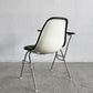 ハーマンミラー Herman Miller サイドシェルチェア セカンド 2nd ビンテージ アプホルスター スクールベース 肘掛けテーブル付 イームズ ミッドセンチュリー B 〓