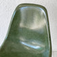 ハーマンミラー Herman Miller サイドシェルチェア ダイニングチェア 2nd FRP Hベース オリーブグリーンダーク イームズ ミッドセンチュリー ビンテージ 希少 B ◇