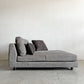 匠ソファ TAKUMI SOFA 利庵 RIAN LBソファ ワンアームカウチ シェーズロング W133cm ファブリック グレー系 岩倉榮利 〓
