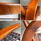 ギムソン＆スレーター Gimson & Slater 3Pソファ 3人掛け チーク無垢材 Rolf Rastad & Adolf Relling ワイヤースプリング UKビンテージ ファブリック張替済 ♪