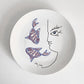 ジャン・コクトー Jean Cocteau promo ceram アートプレート 陶製絵皿 Φ24cm フランス ■