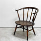 アーコール Ercol スモーカーズチェア Smoker's chair カウホーンチェア No.338 ラウンジチェア ビーチ×エルム材 ブルーラベル 英国 ビンテージ 希少 ●
