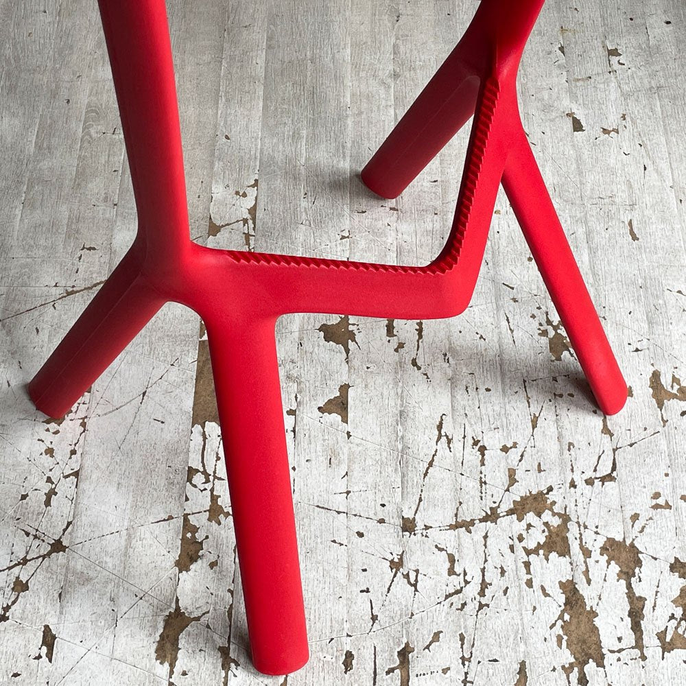 プランク PLANK ミウラスツール MIURA stool ハイスツール スタッキング レッド コンスタンチン･グルチッチ 定価￥44,000-  ♪