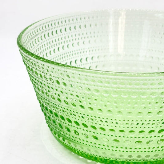 イッタラ iittala カステヘルミ Kastehelmi サービングボウル 20cm アップルグリーン 北欧食器 廃番カラー ●